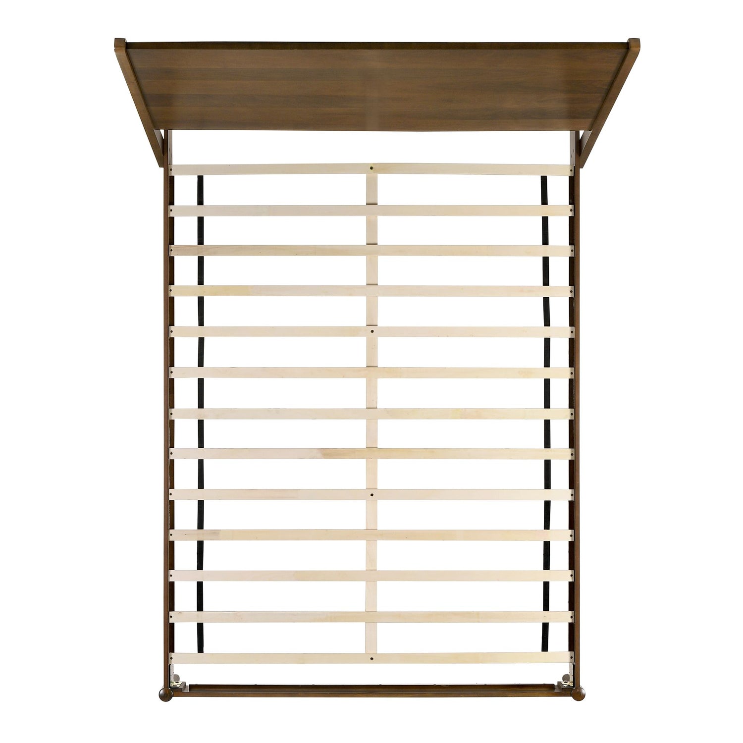 Malibu Queen Panel Bed in Walnut - Tampa Furniture Outlet