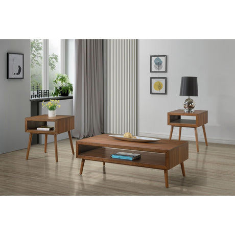 Malibu Three Pack Occasional Set in Walnut – SKU T-4650-5-OT | Elements