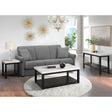Marcello w/ White Top - Rectangular Coffee Table W/Casters – SKU CML100CT | Elements