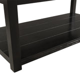 Marcello w/ White Top - Rectangular Coffee Table W/Casters - Tampa Furniture Outlet