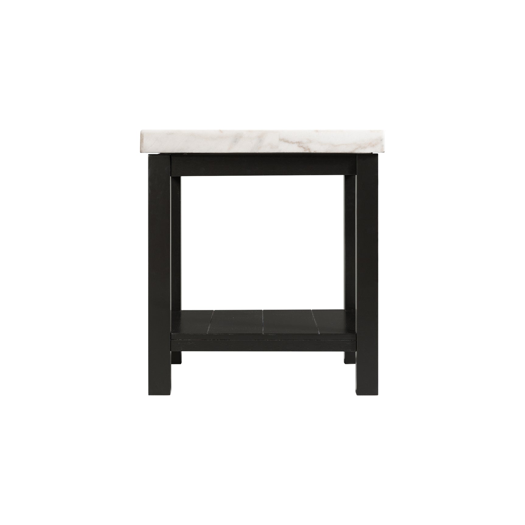 Marcello w/ White Top - End table - Tampa Furniture Outlet