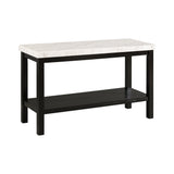 Marcello w/ White Top - Sofa Table - Tampa Furniture Outlet