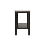 Marcello w/ White Top - Sofa Table - Tampa Furniture Outlet