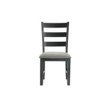 Martin 3 pc Drop Leaf Dining Set (Black Base) - Tampa Furniture Outlet