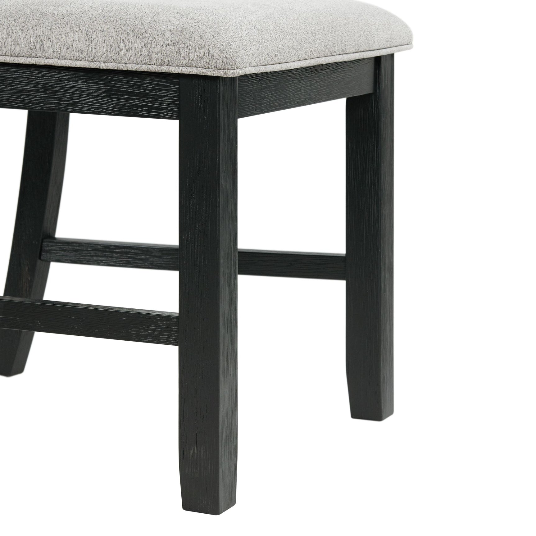 Martin 3 pc Drop Leaf Dining Set (Black Base) - Tampa Furniture Outlet
