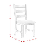 Martin 3 pc Drop Leaf Dining Set (Black Base) - Tampa Furniture Outlet