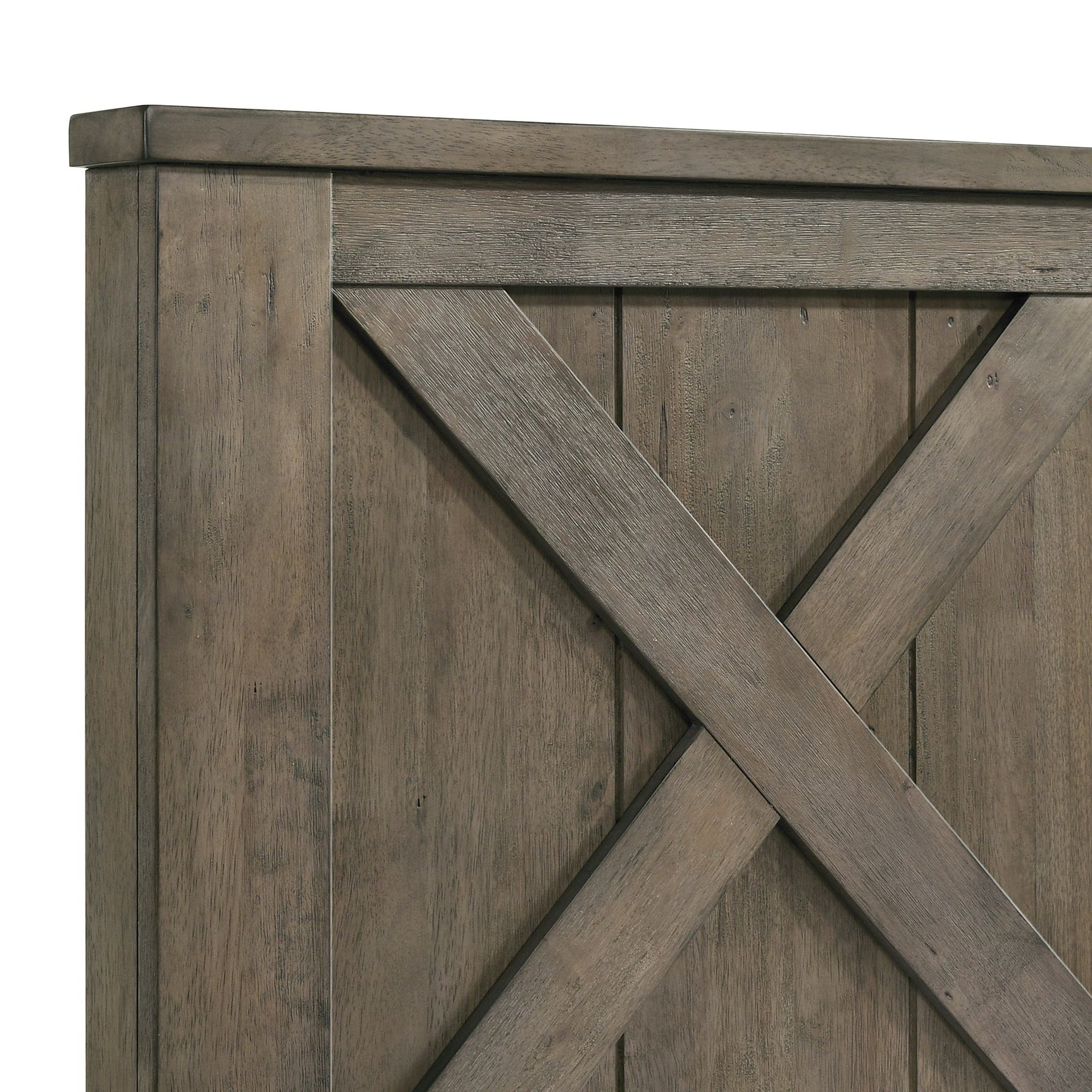 Maverick King Bed Grey - Tampa Furniture Outlet