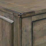 Maverick Nightstand w/USB Grey - Tampa Furniture Outlet