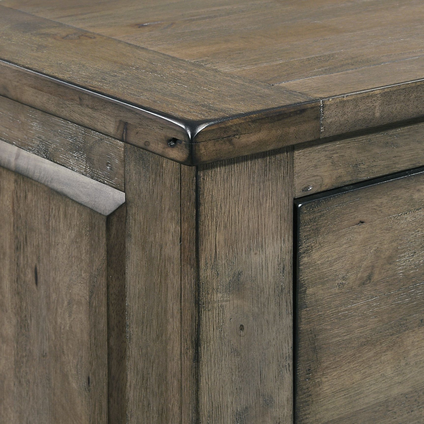 Maverick Nightstand w/USB Grey - Tampa Furniture Outlet
