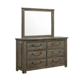 Maverick Dresser & Mirror Grey - Tampa Furniture Outlet
