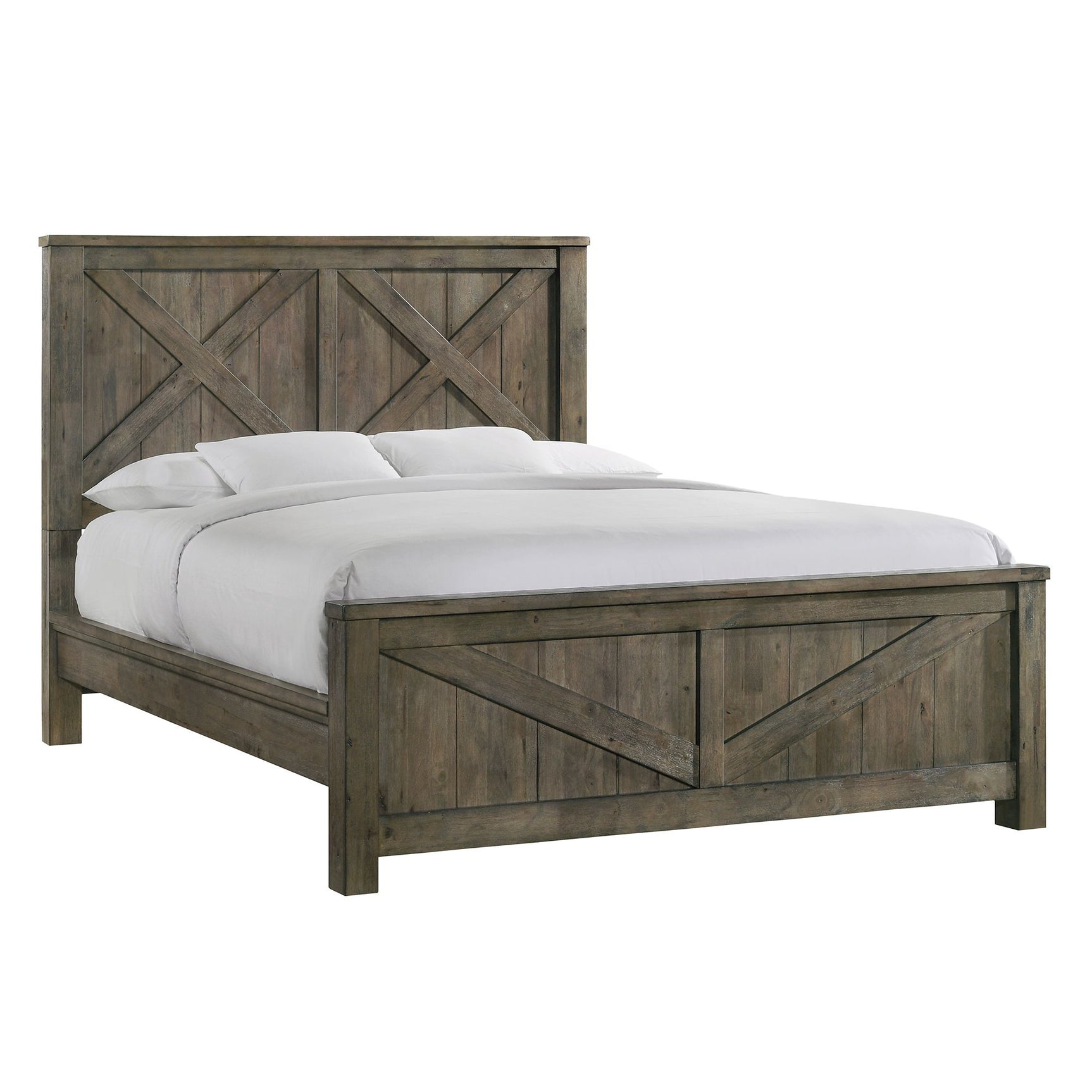 Maverick King Bed Grey - Tampa Furniture Outlet