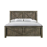 Maverick King Bed Grey - Tampa Furniture Outlet