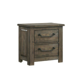 Maverick Nightstand w/USB Grey - Tampa Furniture Outlet