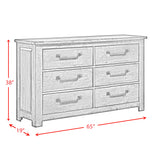 Maverick Dresser Grey - Tampa Furniture Outlet