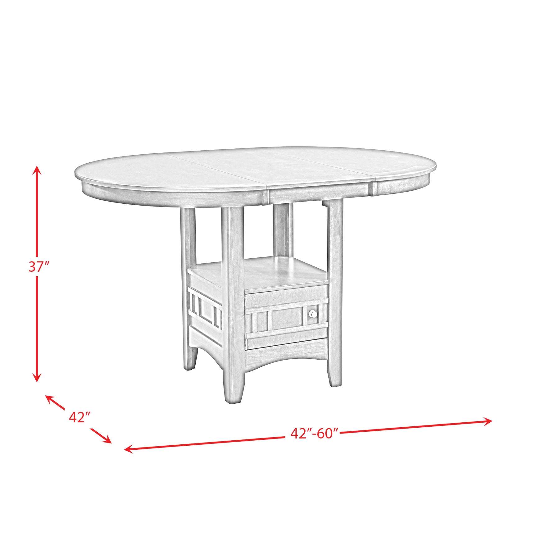 Max Pub Dining Table - Tampa Furniture Outlet