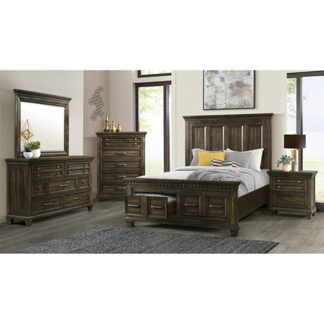 McCoy 5-Drawer Chest in Charcoal – SKU B-10530-5-CH | Elements