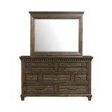 McCoy Dresser and Mirror Set in Charcoal