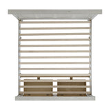 McCoy King Storage Bed in Antique White