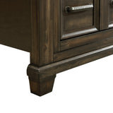 McCoy King Storage Bed in Charcoal - Tampa Furniture Outlet