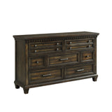 McCoy 7-Drawer Dresser in Charcoal - Tampa Furniture Outlet