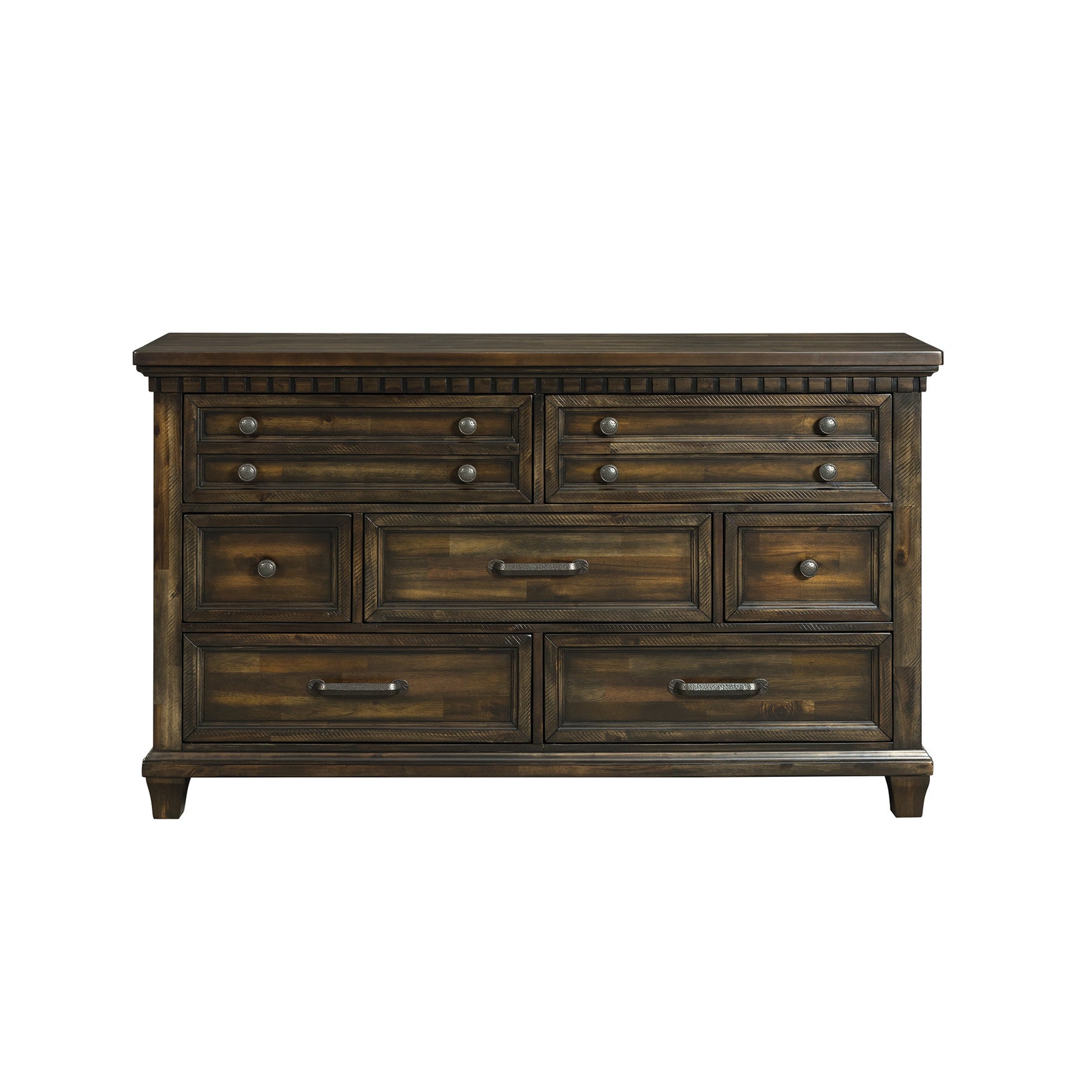 McCoy 7-Drawer Dresser in Charcoal - Tampa Furniture Outlet
