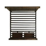 McCoy King Storage Bed in Charcoal - Tampa Furniture Outlet