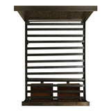 McCoy Queen Storage Bed in Charcoal - Tampa Furniture Outlet