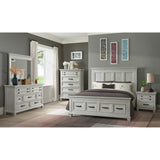 McCoy 5-Drawer Chest in Antique White – SKU B-10530-7-CH | Elements