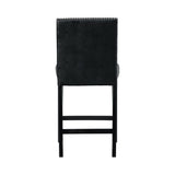 Meridian Counter Side Chair Black (2 Per Pack)