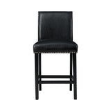 Meridian Counter Side Chair Black (2 Per Pack)