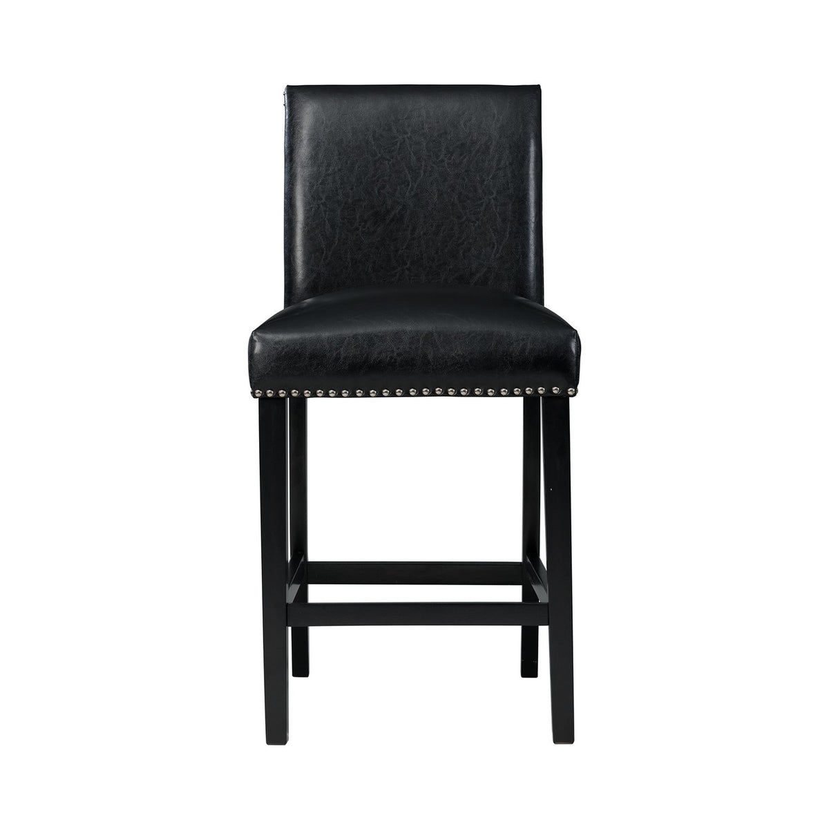 Meridian Counter Side Chair Black (2 Per Pack)