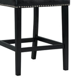 Meridian Counter Side Chair Black (2 Per Pack) - Tampa Furniture Outlet