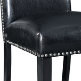 Meridian Dining Side Chair Black (2 Per Pack) - Tampa Furniture Outlet