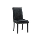 Meridian Dining Side Chair Black (2 Per Pack) - Tampa Furniture Outlet
