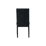 Meridian Dining Side Chair Black (2 Per Pack) - Tampa Furniture Outlet