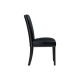 Meridian Dining Side Chair Black (2 Per Pack) - Tampa Furniture Outlet