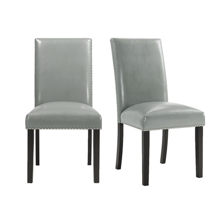 Meridian Dining Side Chair Grey (2 Per Pack) - Tampa Furniture Outlet
