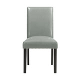 Meridian Dining Side Chair Grey (2 Per Pack) - Tampa Furniture Outlet