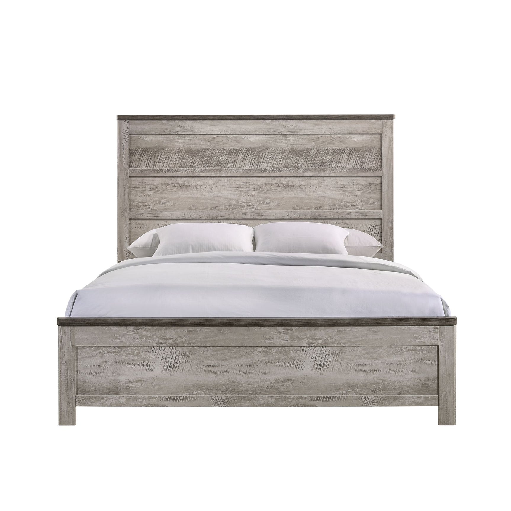 Millers Cove King Panel Bed - Tampa Furniture Outlet
