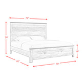 Millers Cove King Panel Bed - Tampa Furniture Outlet