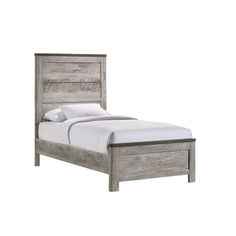 Millers Cove Twin Panel Bed - Tampa Furniture Outlet