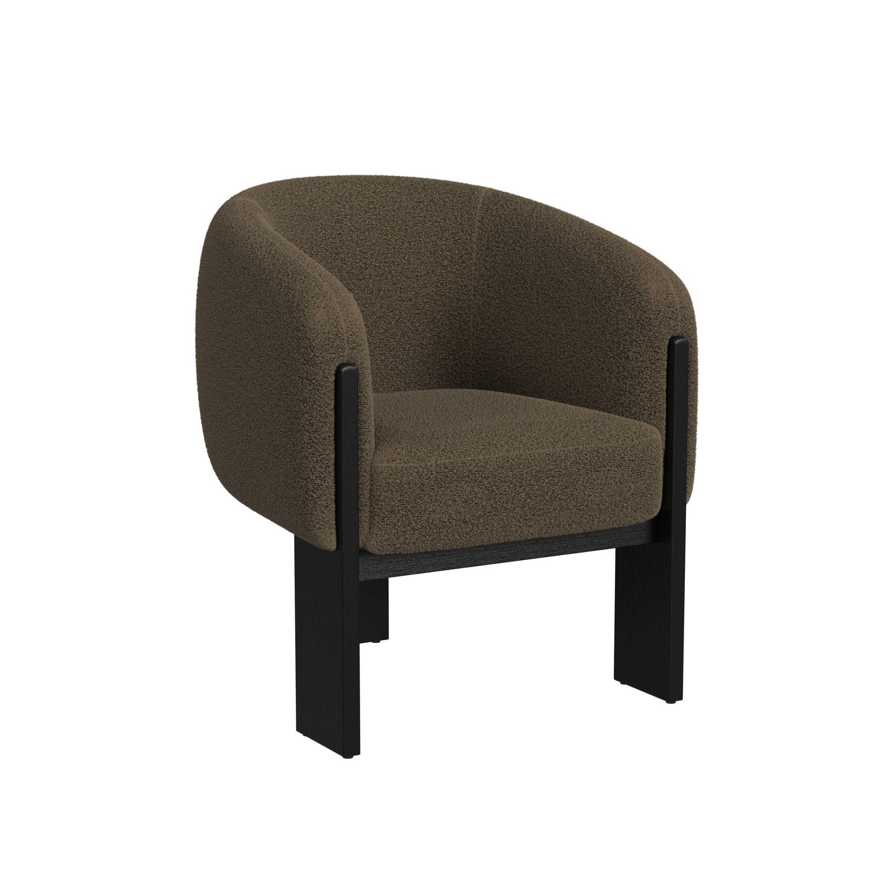 Modern Chair in Joy Cocoa - Tampa Furniture Outlet