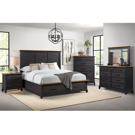 Montrose Chest in Espresso & Brown – SKU B-16670-5-CH | Elements