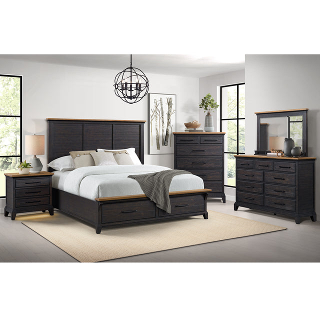Montrose Chest in Espresso & Brown – SKU B-16670-5-CH | Elements