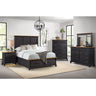 Montrose Queen Storage Bed in Espresso & Brown – SKU B-16670-5-QSB | Elements