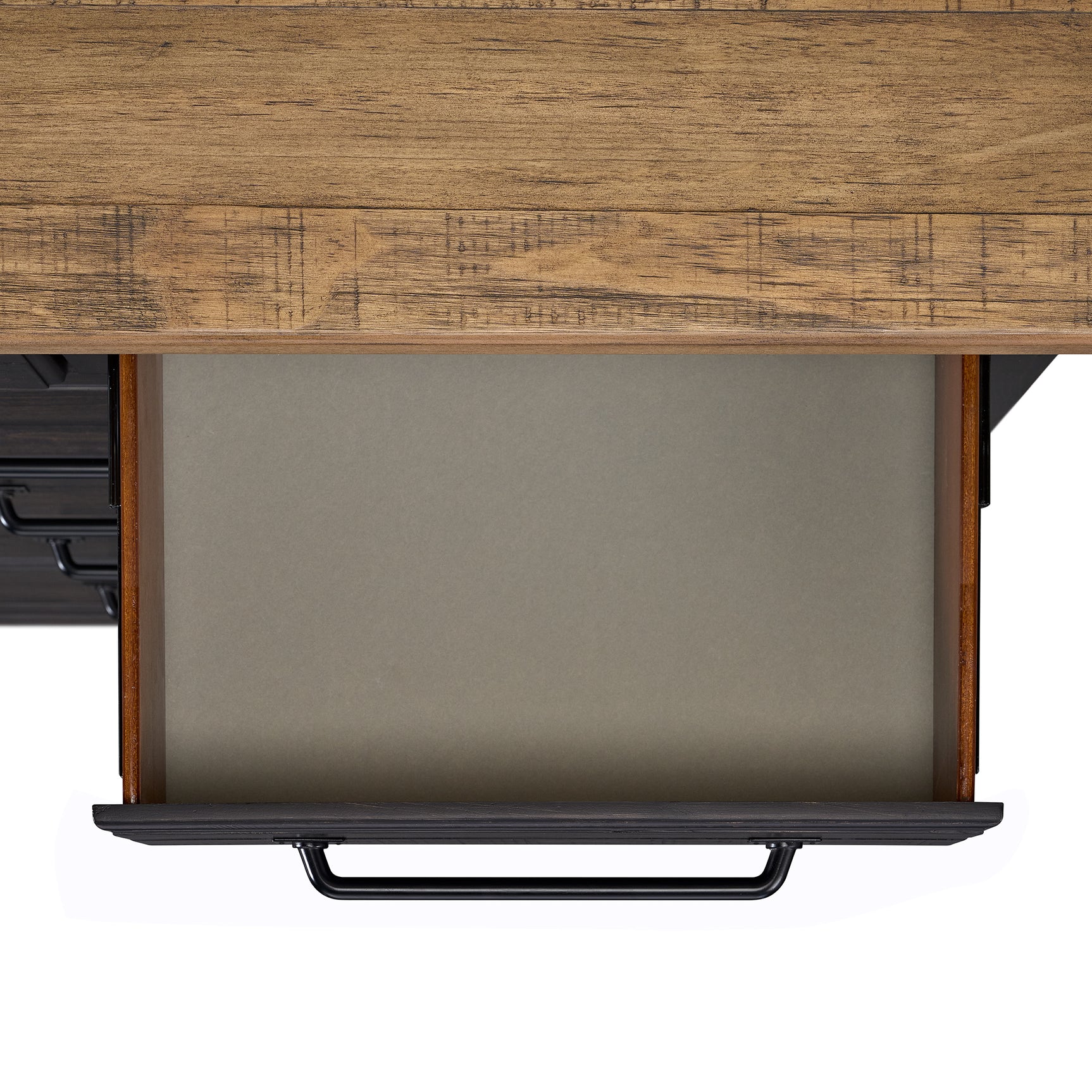 Montrose Dresser in Espresso & Brown - Tampa Furniture Outlet