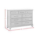 Montrose Dresser in Espresso & Brown - Tampa Furniture Outlet