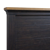 Montrose King Storage Bed in Espresso & Brown