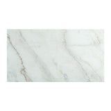 Morris Coffee Table in Espresso W/White Marble Top (3A Packing)