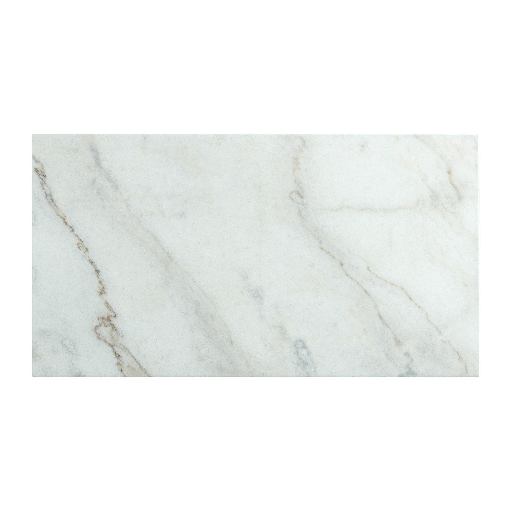 Morris Coffee Table in Espresso W/White Marble Top (3A Packing) - Tampa Furniture Outlet